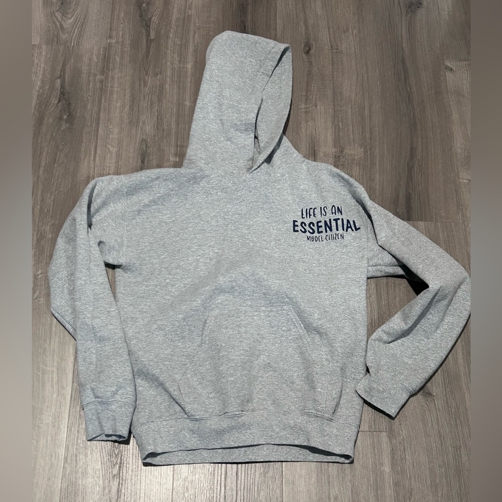 ❥𝖦𝖨𝖫𝖣𝖠𝖭: Model Citizen Hoodie - Gray